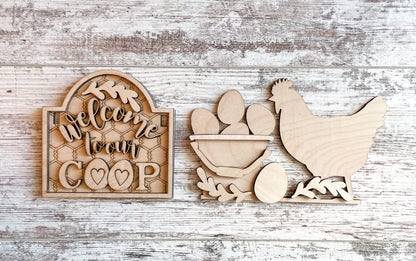 Chicken Coop DIY Post Interchangeable