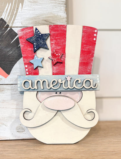 Uncle Sam Patriotic DIY Kit