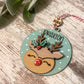 Personalized Reindeer Ornaments