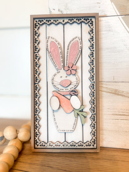 Laced Bunny Sign