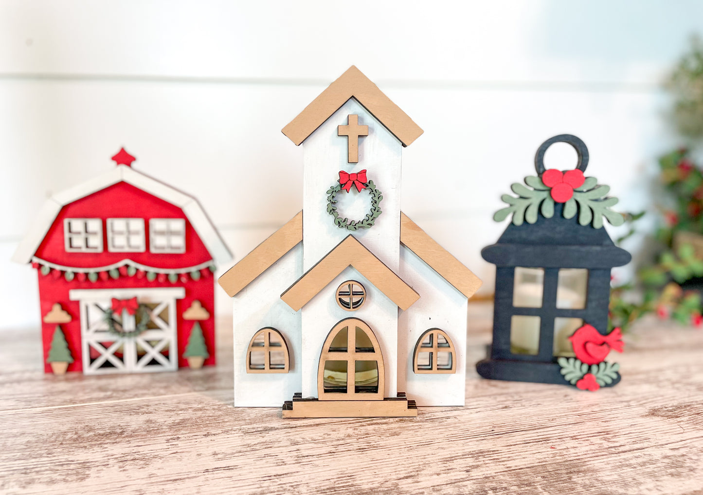 Christmas in July Votive Candle Holder DIY Kit