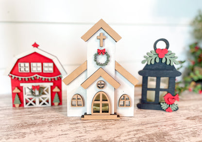 Christmas in July Votive Candle Holder DIY Kit