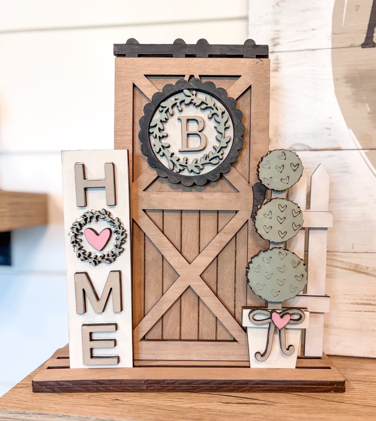 Interchangeable Barn Door Home Set