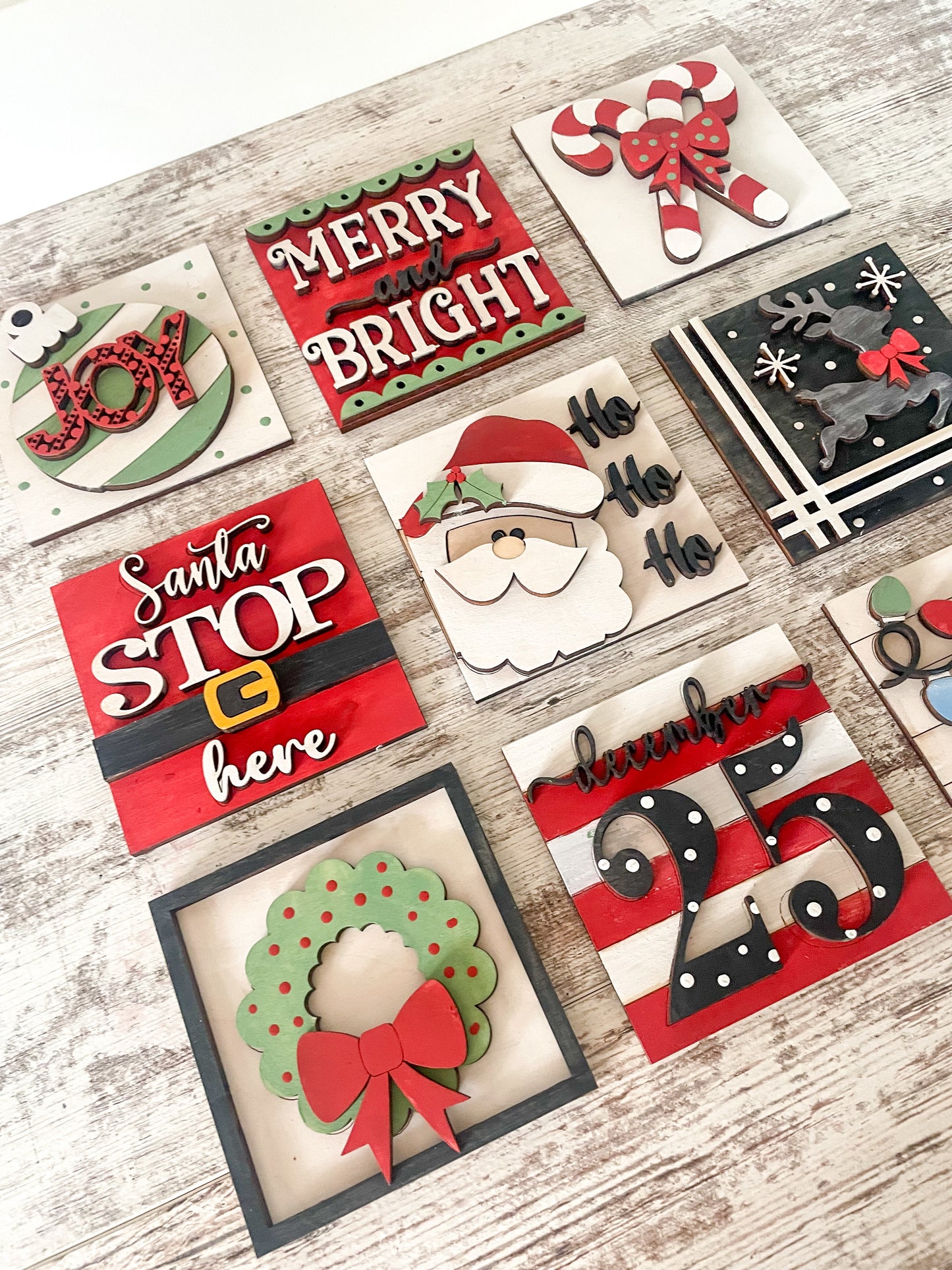 Christmas Mini DIY Signs