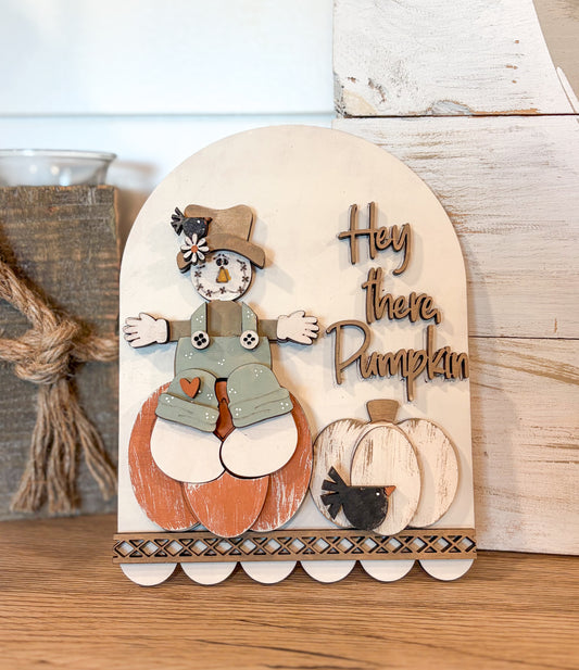 Hey There Pumpkin Scarecrow DIY Paint Kit | Fri-YAY Craft Kit