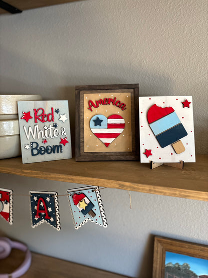 Patriotic Trio Signs