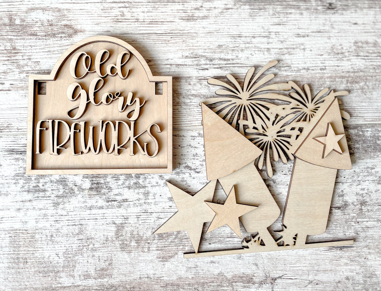 Old Glory Fireworks DIY Post Interchangeable