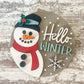 Hello Winter Door Hanger DIY Kit