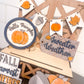 Welcome Pumpkin Tiered Tray DIY Kit