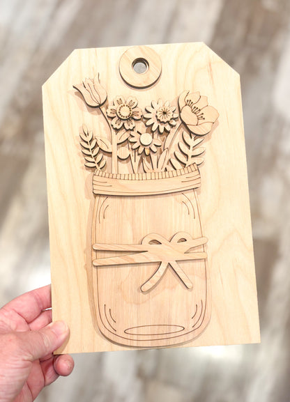 Mason Jar Tag DIY Kit