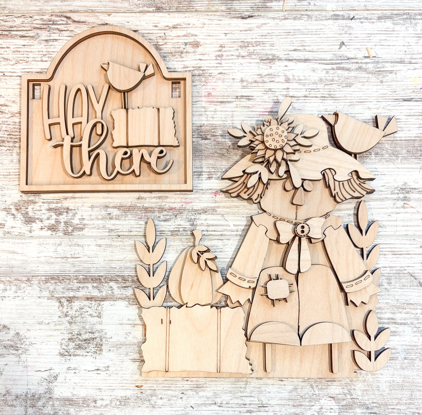 Scarecrow DIY Post Interchangeable