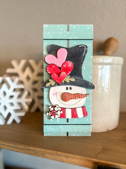 Snowman Pallet DIY Kit