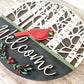 Welcome Cardinal Door Hanger DIY Kit