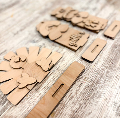 Thanksgiving Shelf Sitters DIY Kit