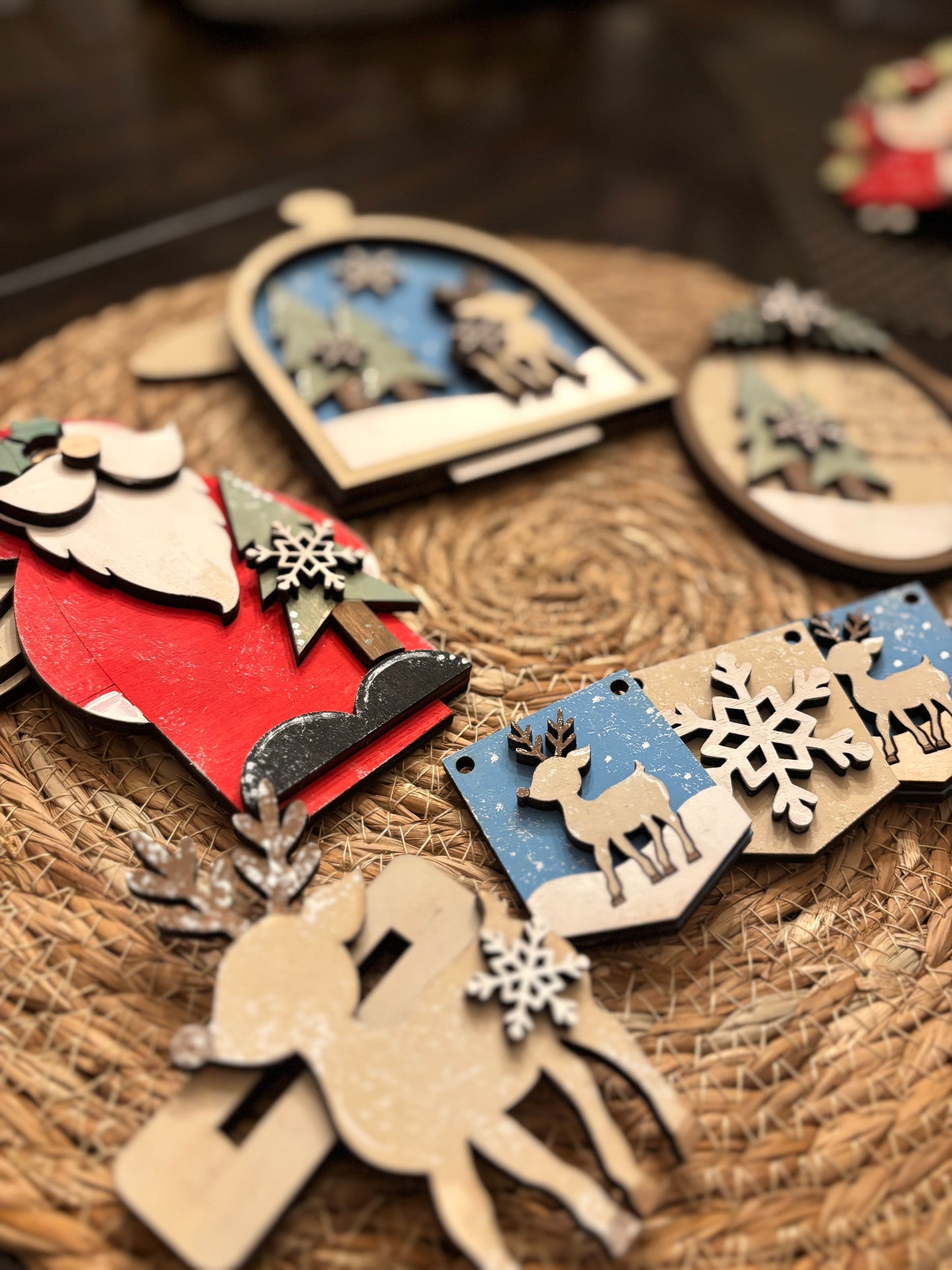 Reindeer Tiered Tray DIY Kit