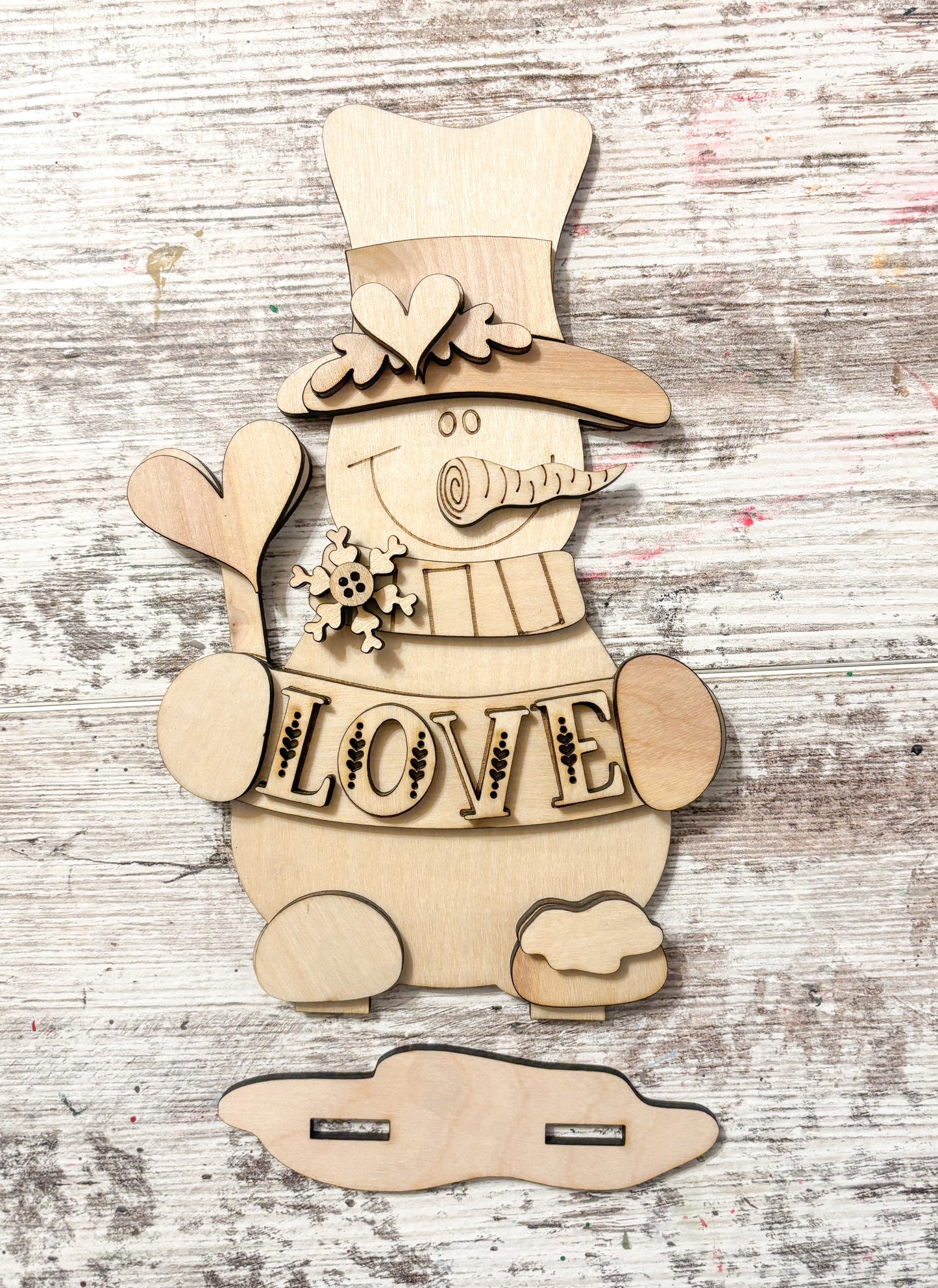 Love Snowman DIY Kit