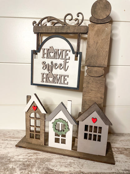 Home Sweet Home DIY Post Interchangeable