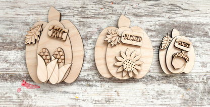 Pumpkin Trio DIY Kit