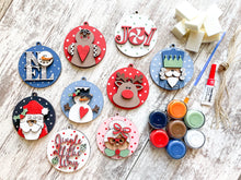 Load image into Gallery viewer, DIY Christmas Ornament Holiday Box
