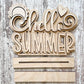 Hello Summer DIY Sign with Stand