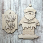 Porch Leaner Interchangeable Santa Add On DIY Kit