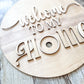 Welcome Door Hanger DIY Kit