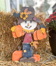 Load image into Gallery viewer, Standing Scarecrow Shelf Sitter

