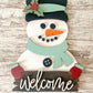 Welcome Snowman Door Hanger DIY Kit