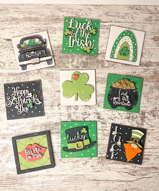 Mini DIY St Patrick's Day Signs