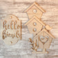 Porch Leaner Interchangeable Bird Add On DIY Kit