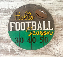 Load image into Gallery viewer, Football Season Door Hanger
