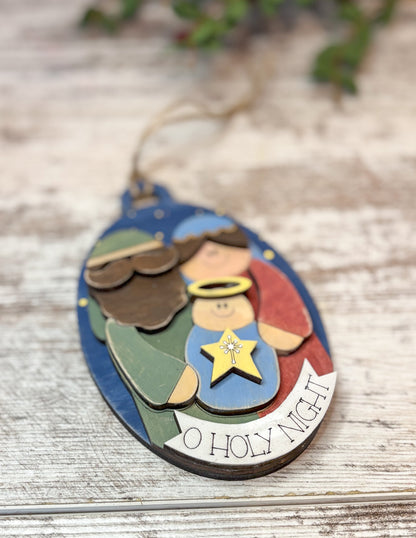 Oh Holy Night DIY Ornament Kit