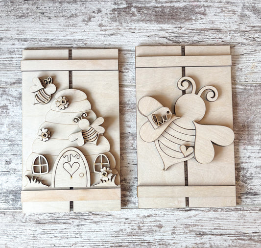 Bee Pallet Signs