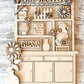 Bee Bookshelf DIY Kit