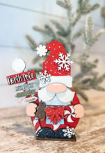 Load image into Gallery viewer, Santa Gnome Shelf Sitter
