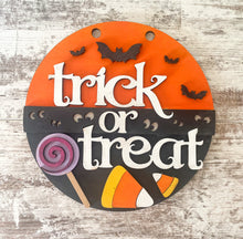 Load image into Gallery viewer, Trick or Treat Door Hanger
