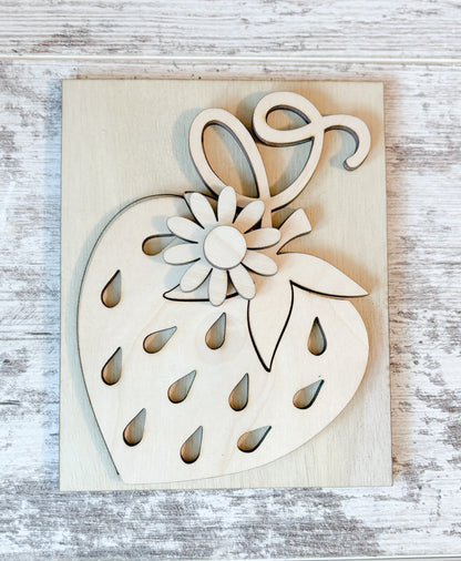 Strawberry Trio Signs