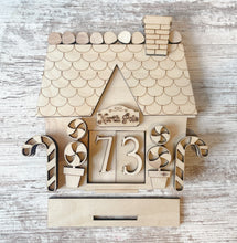Load image into Gallery viewer, Gingerbread Christmas Countdown House
