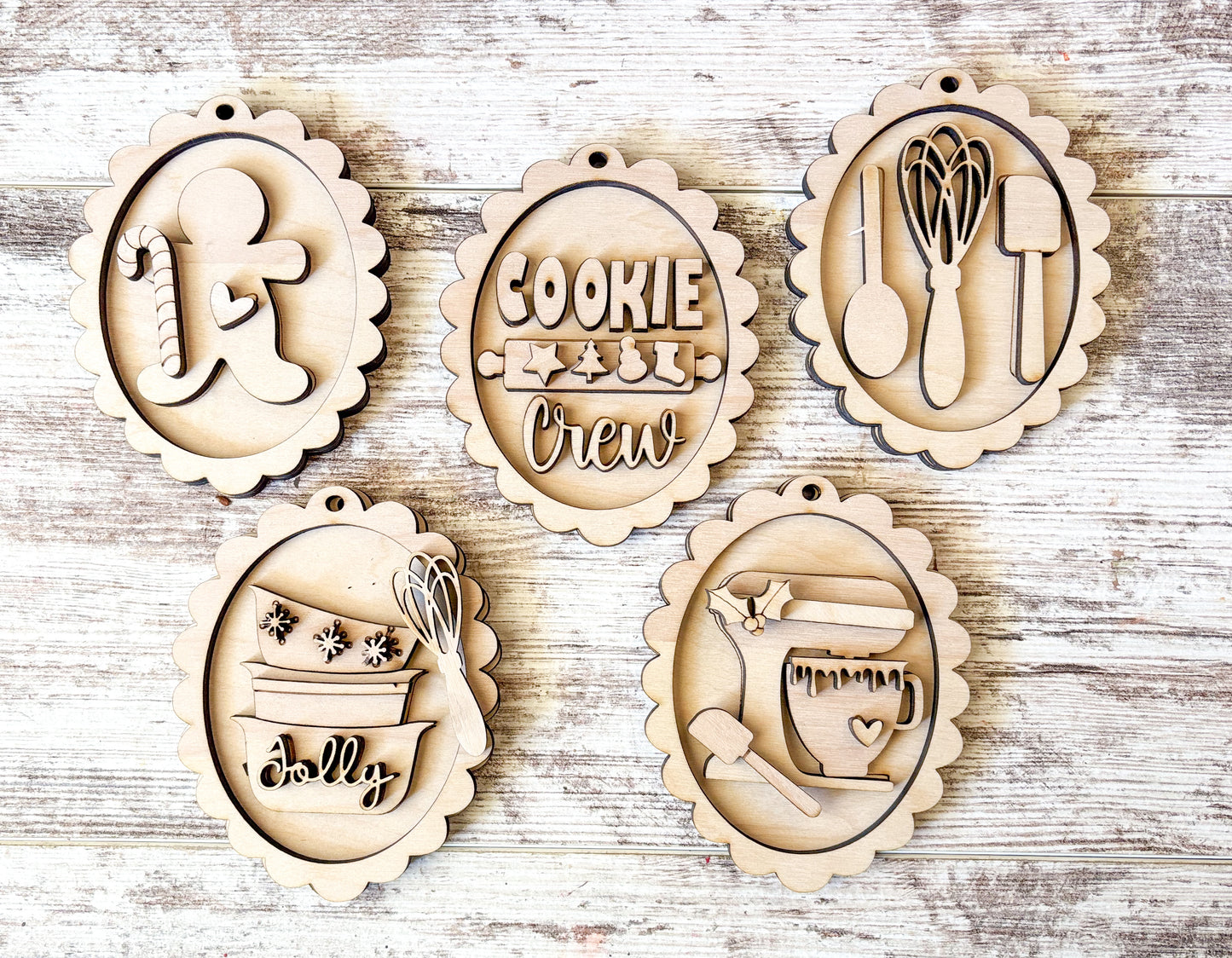 Baking Spirits Ornament Set DIY Kit