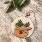 Personalized Reindeer Ornaments