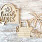 Beach Vibes DIY Post Interchangeable