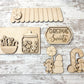 DIY Interchangeable Market Stand Christmas