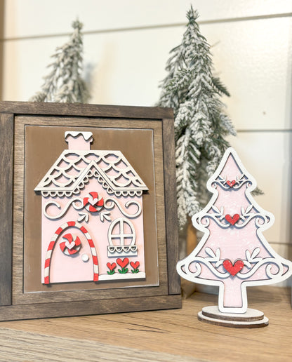 Gingerbread Mini Signs DIY Kit