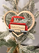 Load image into Gallery viewer, Our First Christmas Married Personalized Ornament
