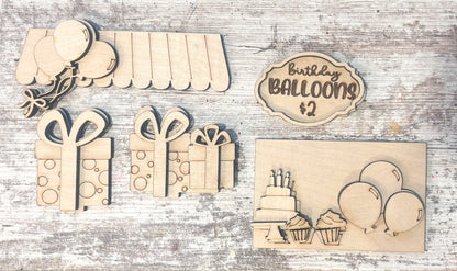 DIY Interchangeable Market Stand Birthday