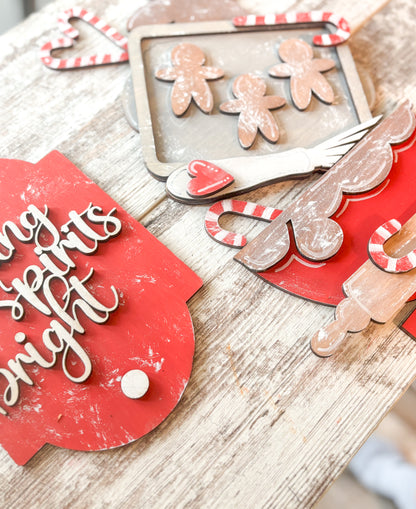 Porch Leaner Interchangeable Gingerbread Add On DIY Kit