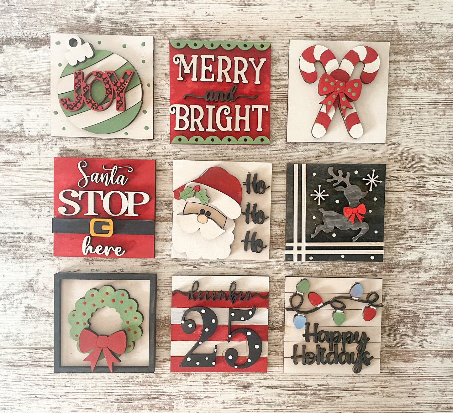 Christmas Mini DIY Signs