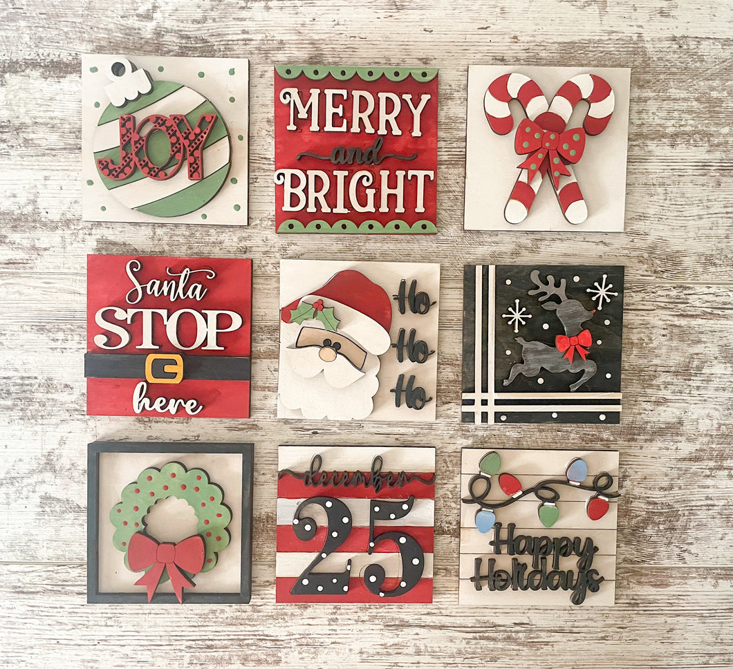 Christmas Mini Signs