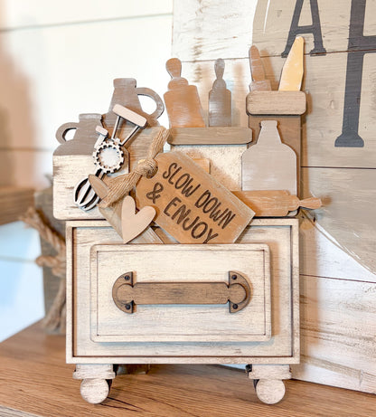 Interchangeable Drawer Slow Down and Enjoy Set