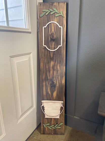 Porch Leaner Interchangeable Bucket DIY Kit